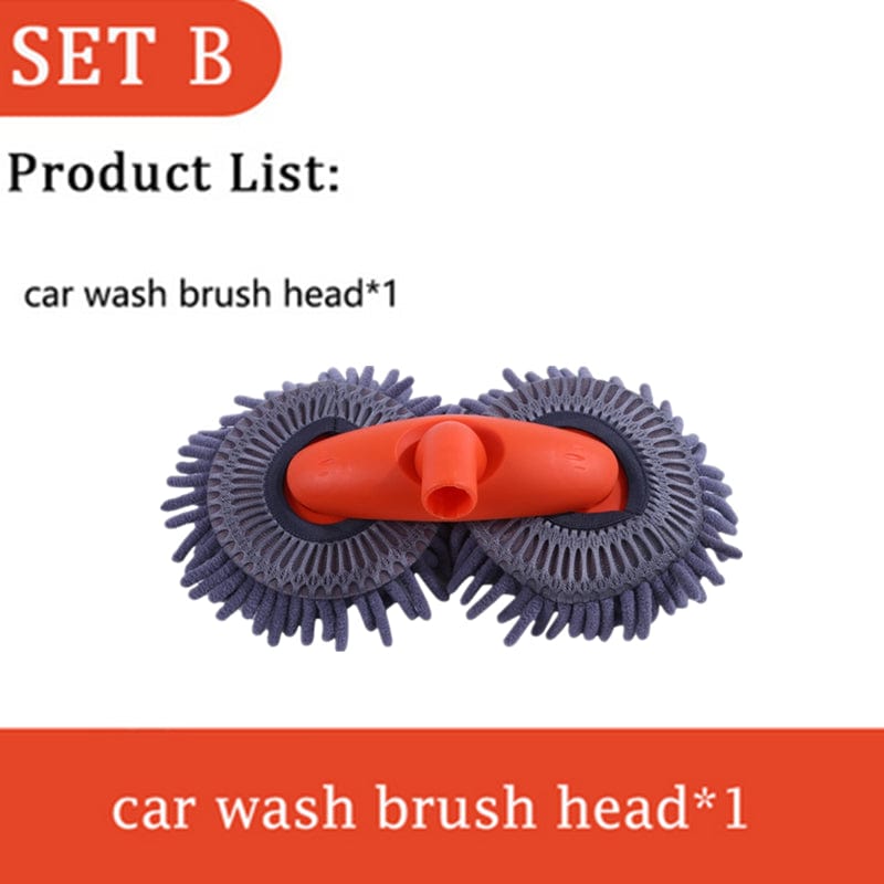 Retractable Double Layer Car Wash Brush